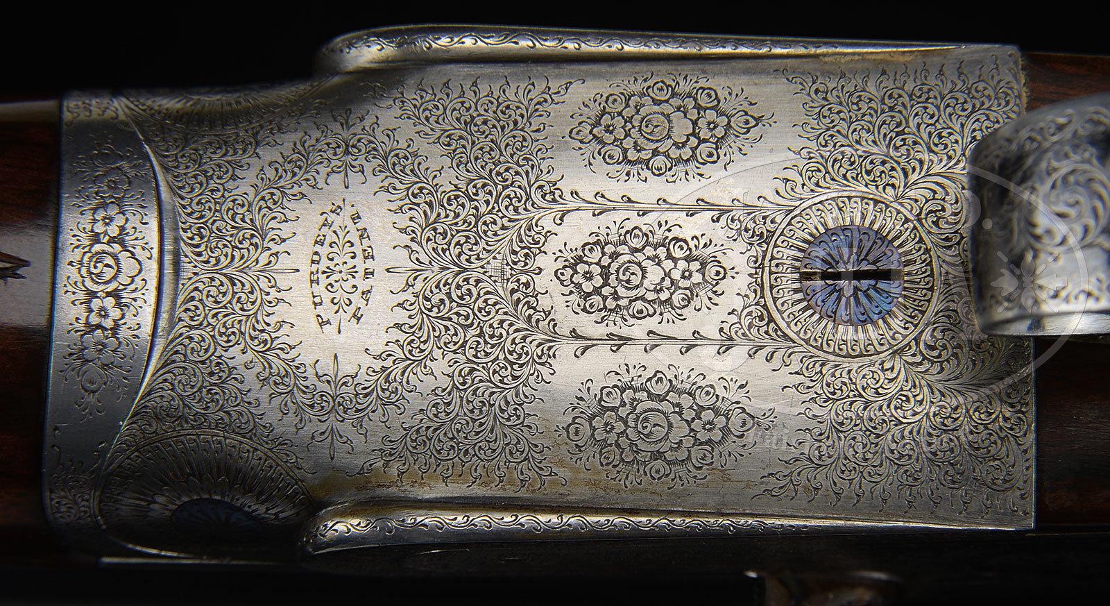 ANTIQUE PAIR OF JAMES PURDEY & SONS SELF-OPENING SIDELOCK