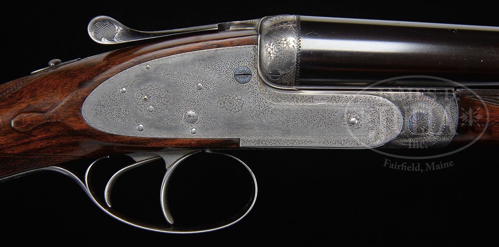 ANTIQUE PAIR OF JAMES PURDEY & SONS SELF-OPENING SIDELOCK