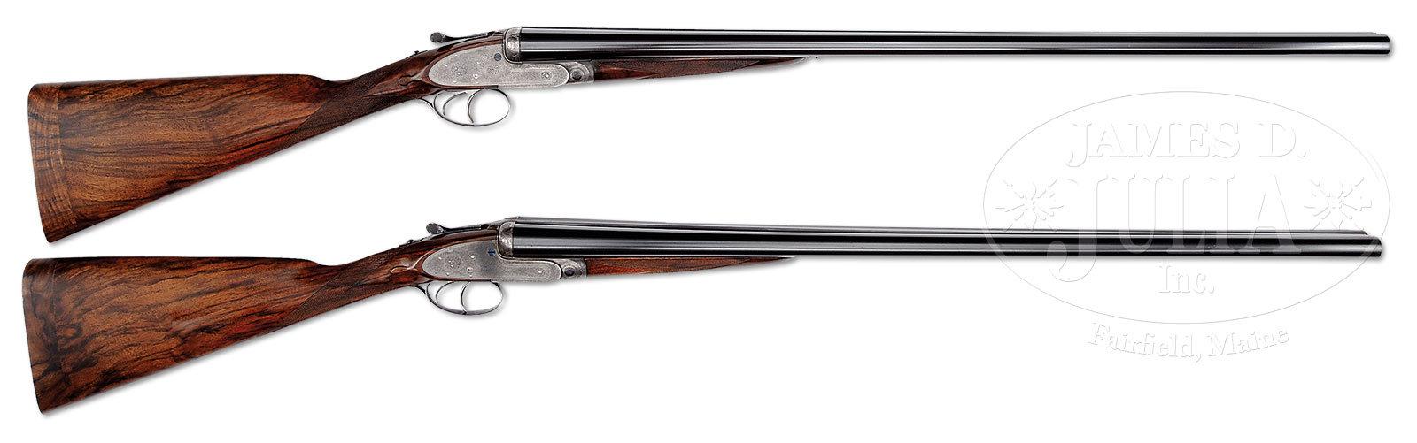 ANTIQUE PAIR OF JAMES PURDEY & SONS SELF-OPENING SIDELOCK