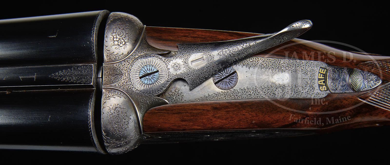 ANTIQUE PAIR OF JAMES PURDEY & SONS SELF-OPENING SIDELOCK