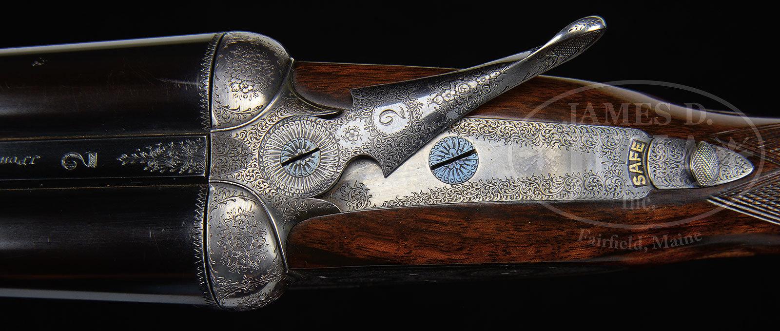 ANTIQUE PAIR OF JAMES PURDEY & SONS SELF-OPENING SIDELOCK