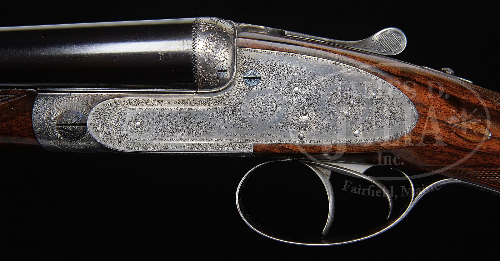ANTIQUE PAIR OF JAMES PURDEY & SONS SELF-OPENING SIDELOCK