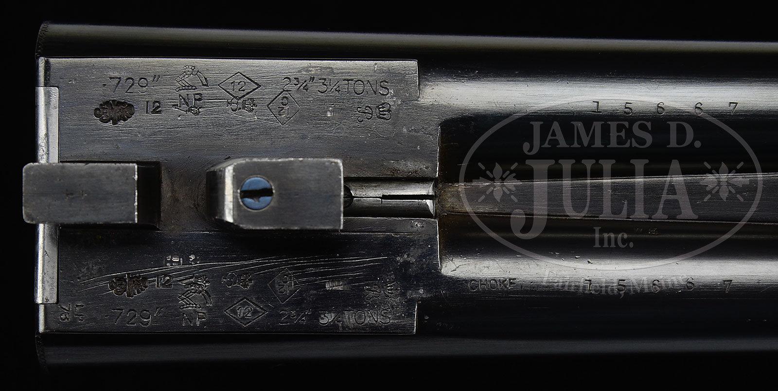 ANTIQUE PAIR OF JAMES PURDEY & SONS SELF-OPENING SIDELOCK