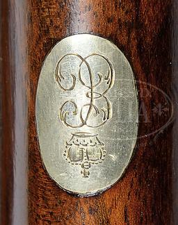 *WELL MADE UNNAMED CLAMSHELL ACTION DOUBLE RIFLE WITH KAHLES