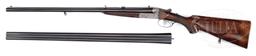 *FINE VIENNESE BOXLOCK EJECTOR DOUBLE SHOTGUN WITH EXTRA RIFLE/