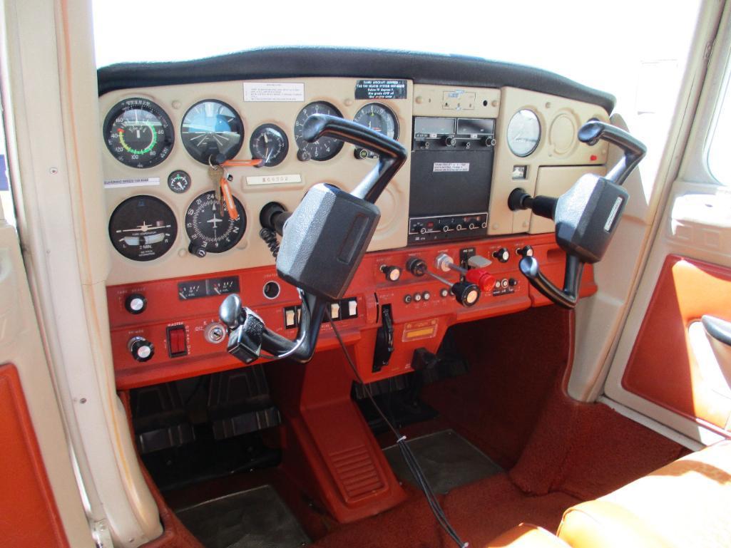At auction is a 1978 Cessna 152 II, Registration No. N68302, Engine Lycoming Series (4 Cycle), 115