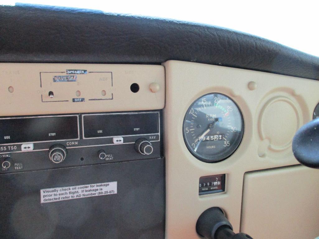 At auction is a 1978 Cessna 152 II, Registration No. N68302, Engine Lycoming Series (4 Cycle), 115