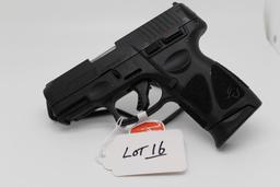 Taurus G3C 9MM, 12+1, 3 Magazines, NIB, SN:1KA26425