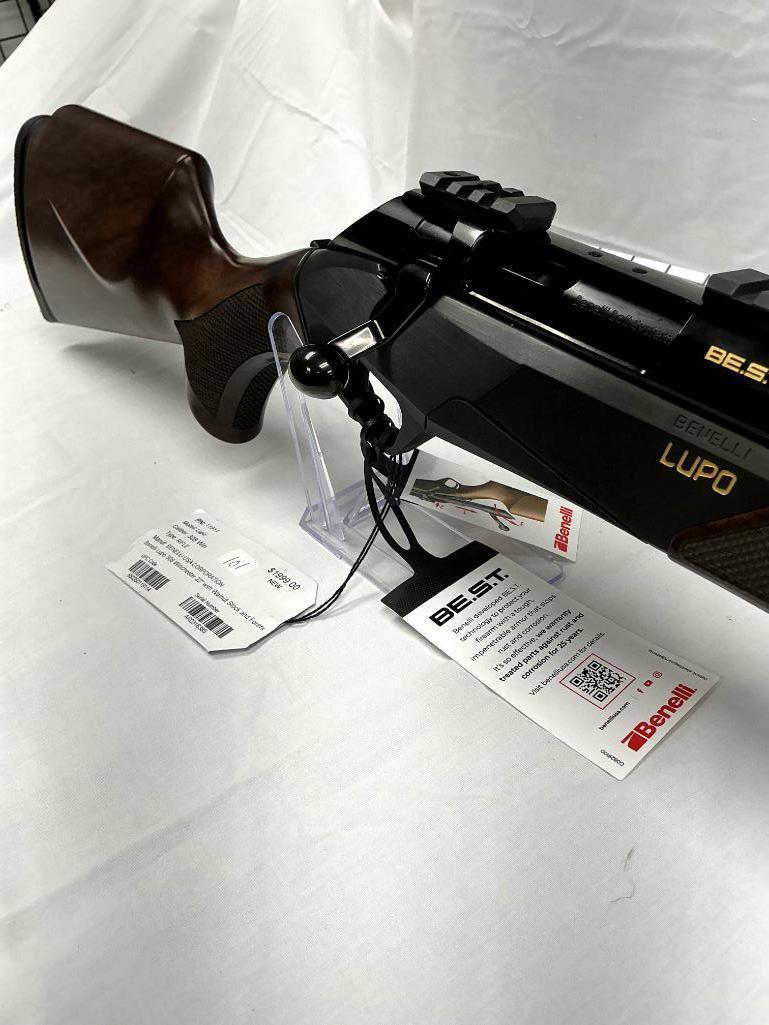 Benelli Lupo 308 Win., 22" Barrel, Walnut Stock and Forend, New, SN-AR031638S