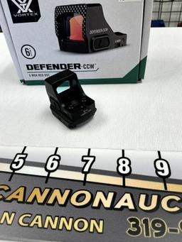 Vortex Defender-CCW, 6 MOA Red Dot