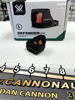 Vortex Defender-CCW, 6 MOA Red Dot