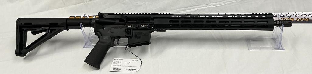 DiamondBack DB15 .223/5.56 Rifle, 16" Black Melonite Barrel, 4150 Chrome, New, SN-DB2668329