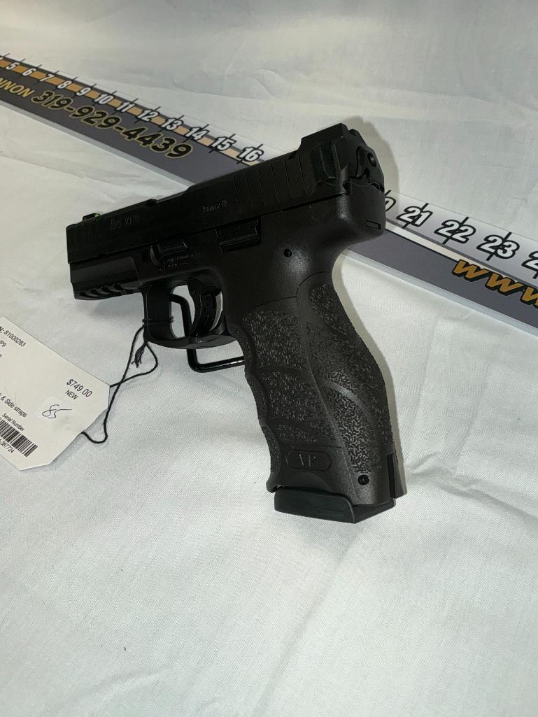 HK VP9, 9MM Pistol, 2 - 17 rd Mags, Back and Side Straps, New, SN-224-387724