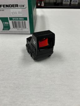 Vortex Defender-CCW Optic, 3 MOA Red Dot