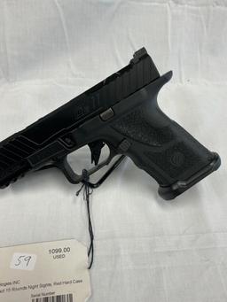ZEV Technologies Inc, 0Z9C, 9MM, Elite Compact. 15 Round, Night Sights, Used, SN- ZC03589