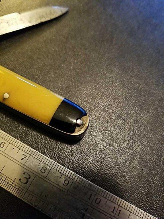 Hackett Gates - Hurty Co. 2 blade knife with end