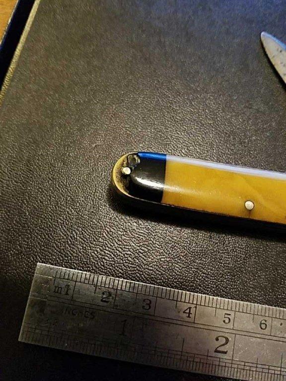 Hackett Gates - Hurty Co. 2 blade knife with end