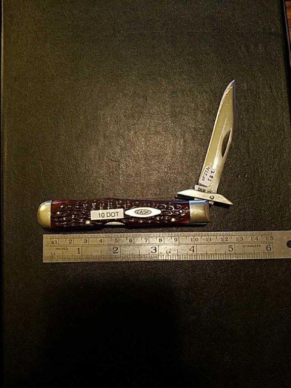 Case xx,  10 dot, 6111 1/2L, single blade