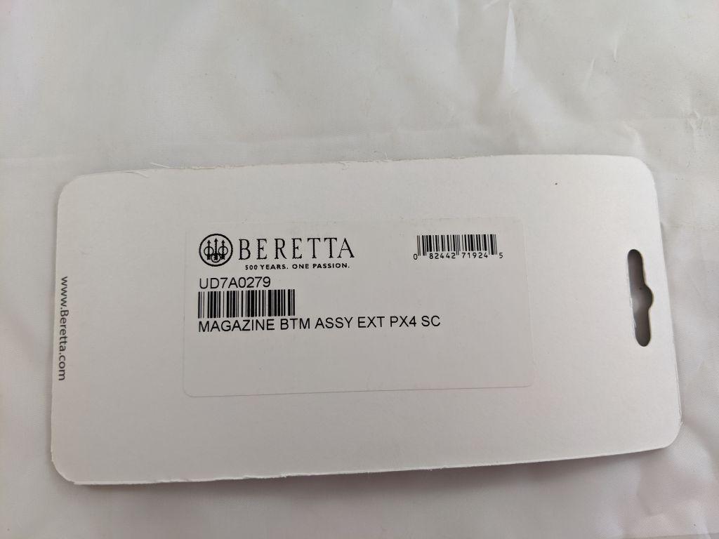 BERETTA MAGAZINE BTM ASSY EXT PX4 SC
