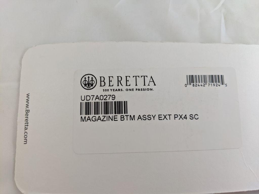 BERETTA MAGAZINE BTM ASSY EXT PX4 SC
