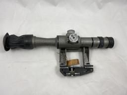 ROMANIAN LPS 4X6 TIP2 SCOPE WITH AK47 MOUNT WITH CASE