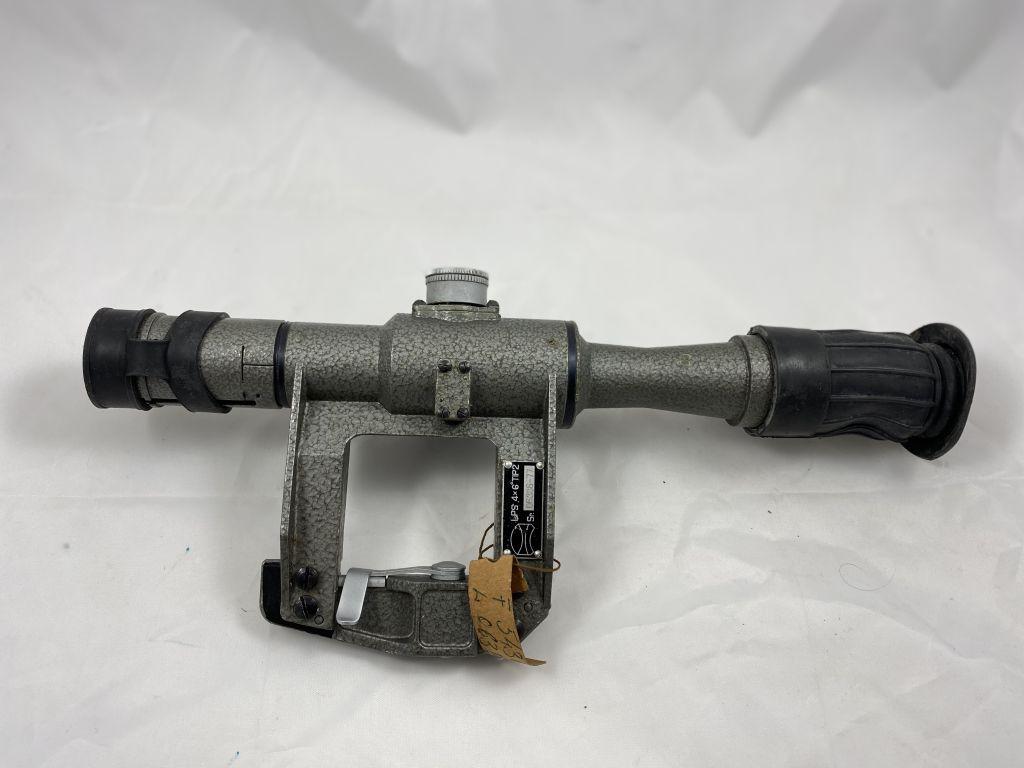 ROMANIAN LPS 4X6 TIP2 SCOPE WITH AK47 MOUNT WITH CASE
