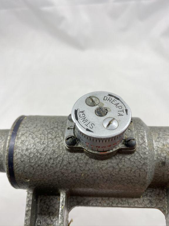 ROMANIAN LPS 4X6 TIP2 SCOPE WITH AK47 MOUNT WITH CASE