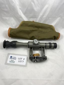 ROMANIAN LPS 4X6 TIP2 SCOPE WITH AK47 MOUNT WITH CASE