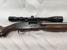 CUSTOM STILL-BOARD WESTERN FIELD MOD. 50 HEAVY BARREL W/TASCO SCOPE 39" BARREL