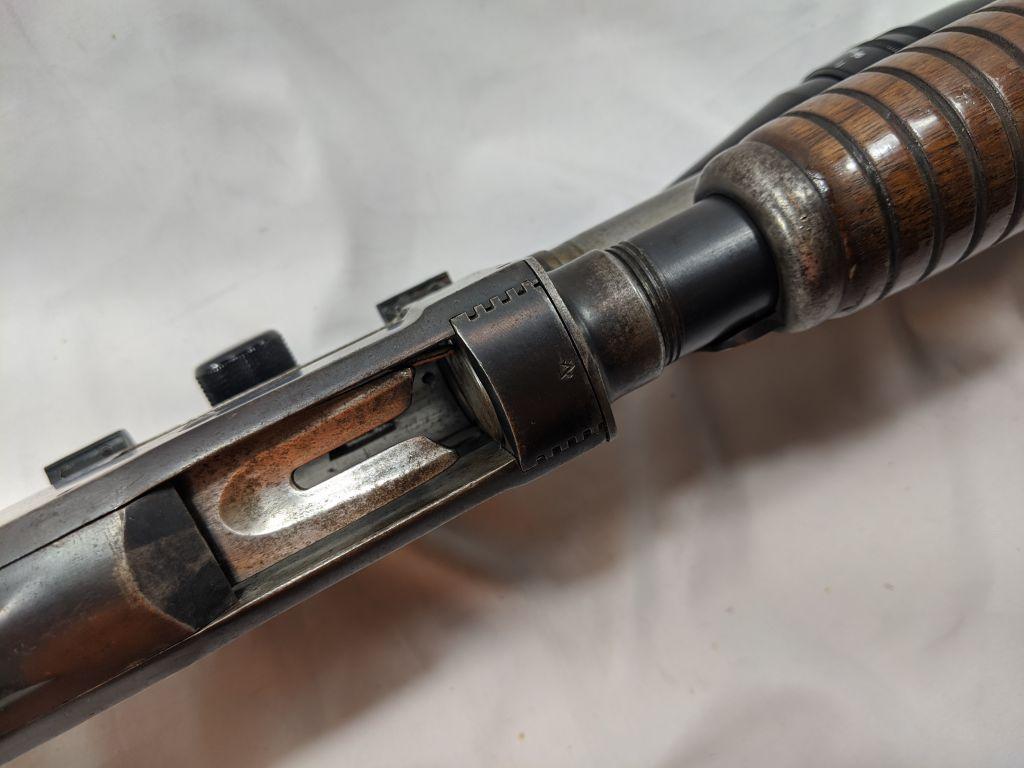 CUSTOM STILL-BOARD WESTERN FIELD MOD. 50 HEAVY BARREL W/TASCO SCOPE 39" BARREL
