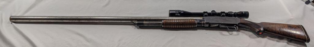 CUSTOM STILL-BOARD WESTERN FIELD MOD. 50 HEAVY BARREL W/TASCO SCOPE 39" BARREL