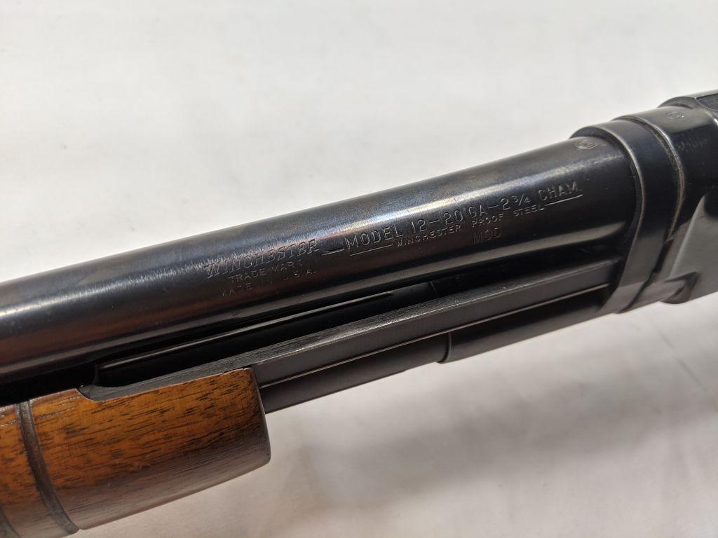 WINCHESTER MOD. 12 20GA PUMP ACTION SHOT GUN