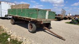 FLAT BED WAGON WITH SIDES