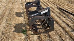 Skidsteer Mount Grapple Bucket Dual cylinder