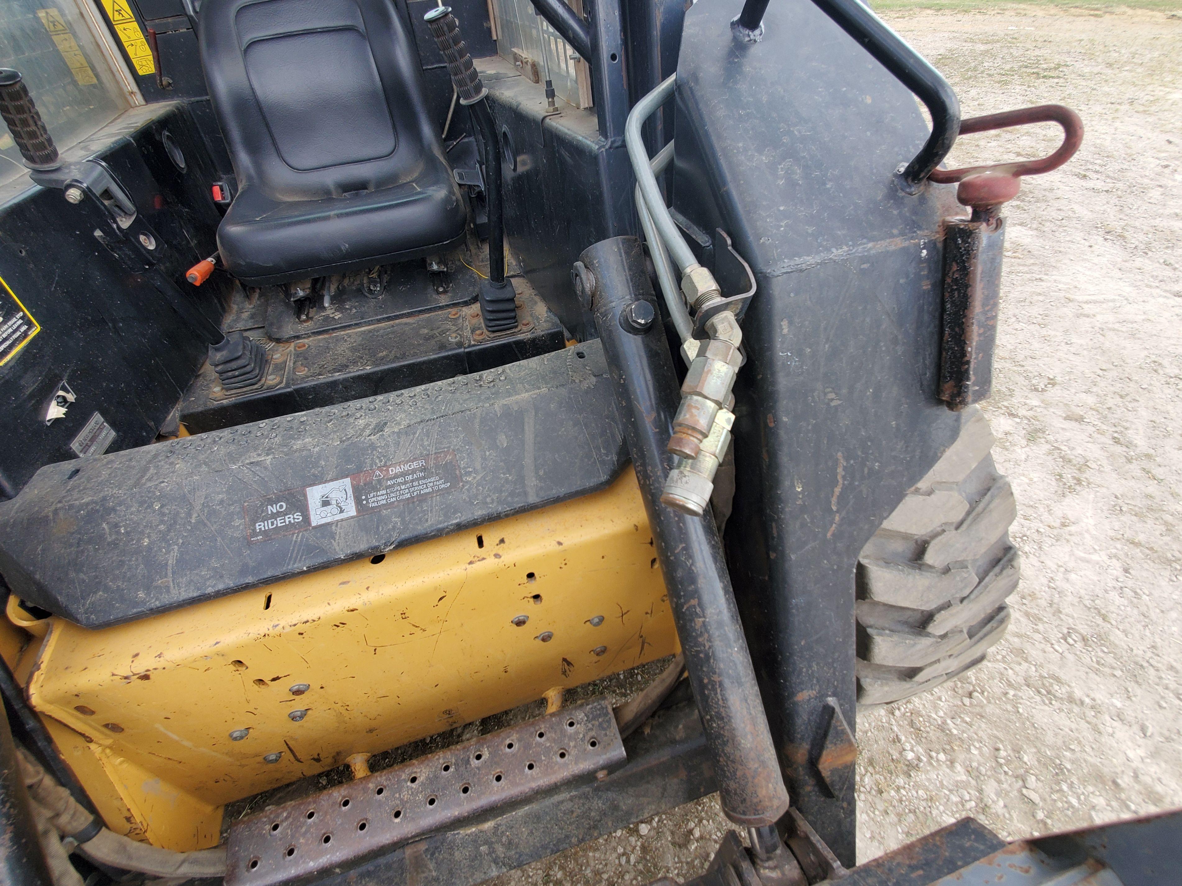 Skidsteer Mount Grapple Bucket Dual cylinder