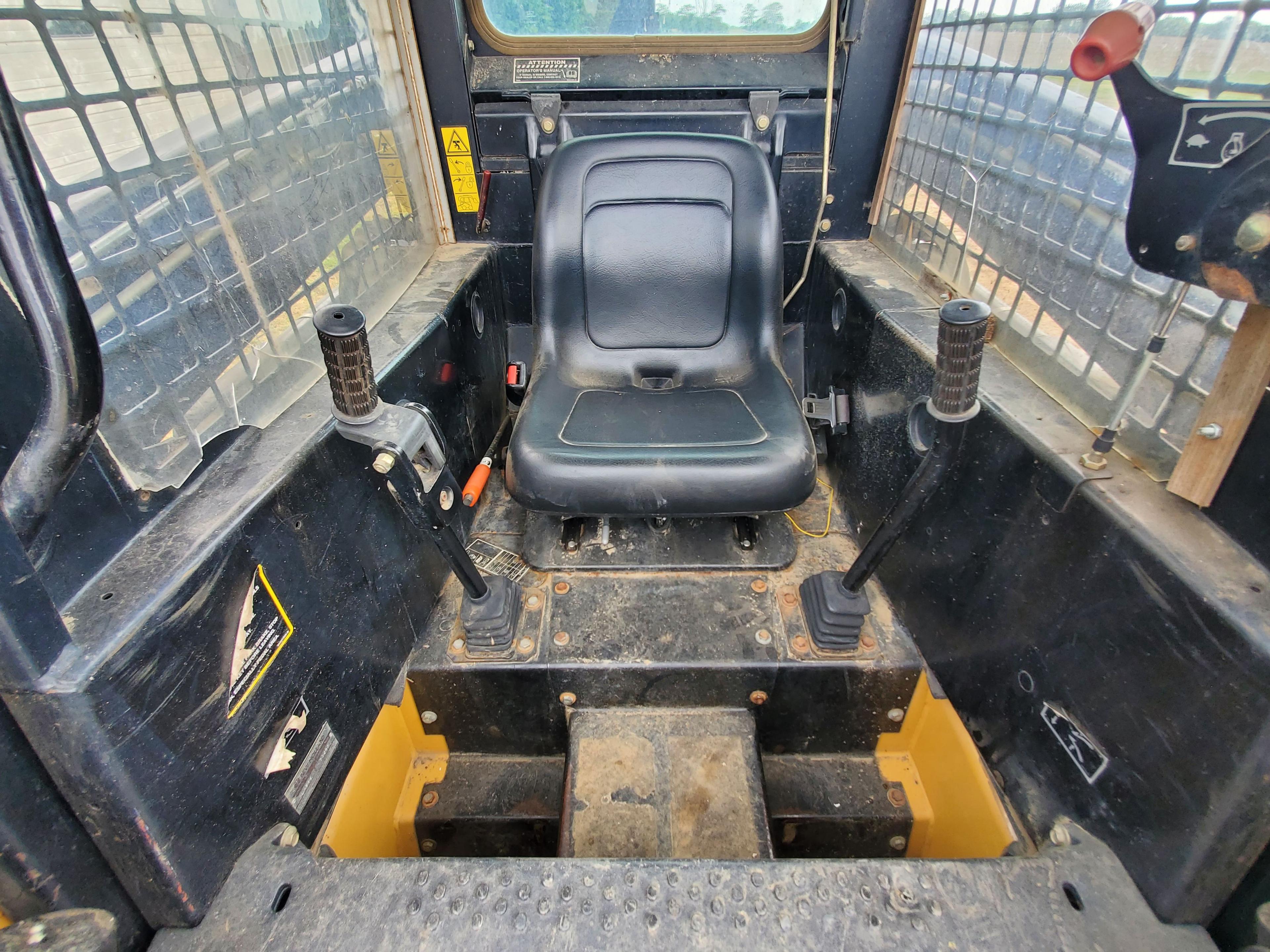 Skidsteer Mount Grapple Bucket Dual cylinder