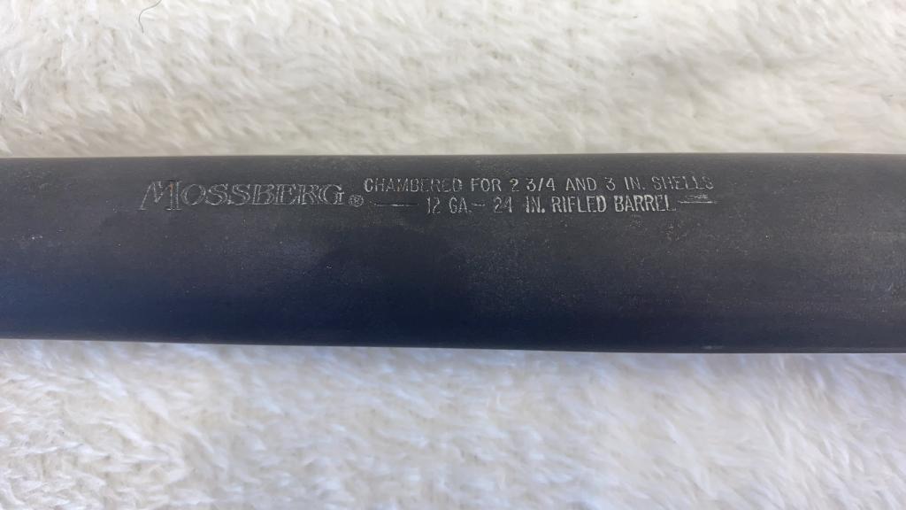 Mossberg 500A, 12 Gauge, Slug Barrel