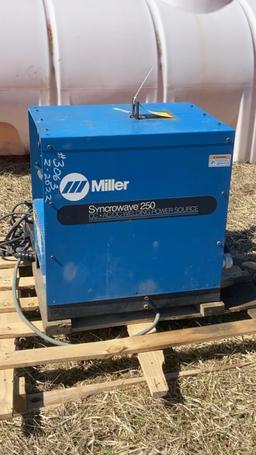 Miller Synchrowave 250 Welder w/Torches/Pedals