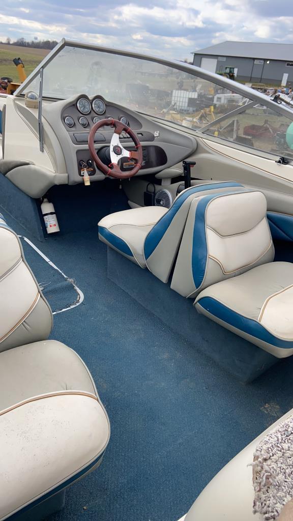 1997 Boat and Trailer, 6cly, Runs Good
