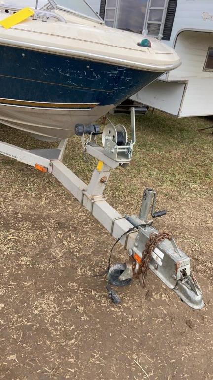 1997 Boat and Trailer, 6cly, Runs Good