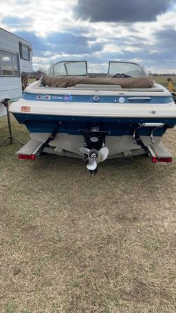 1997 Boat and Trailer, 6cly, Runs Good