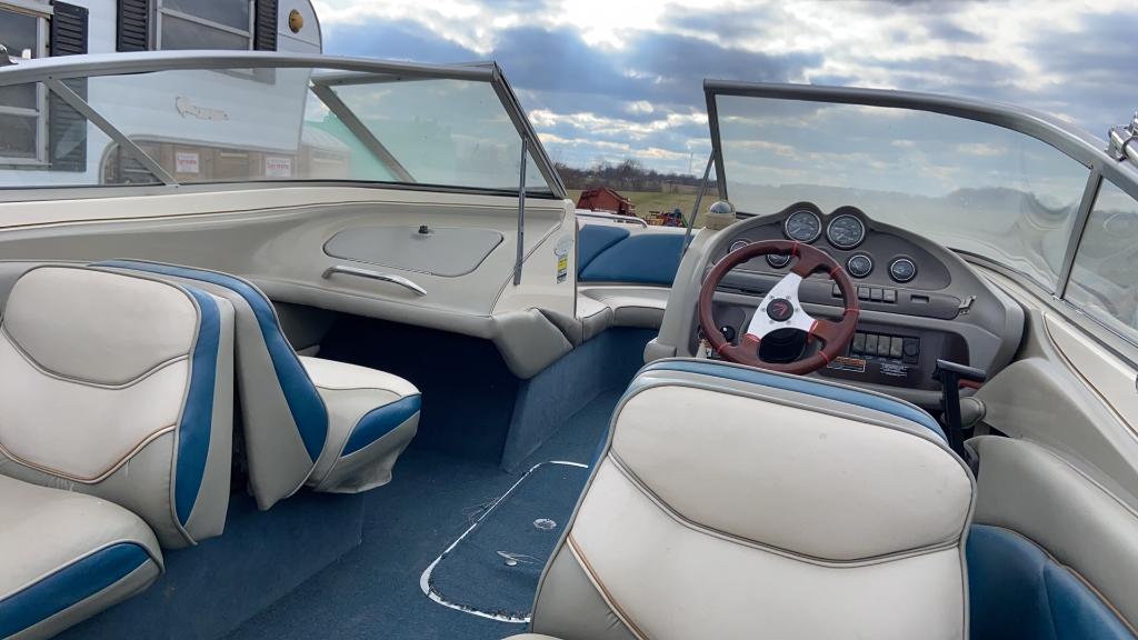 1997 Boat and Trailer, 6cly, Runs Good