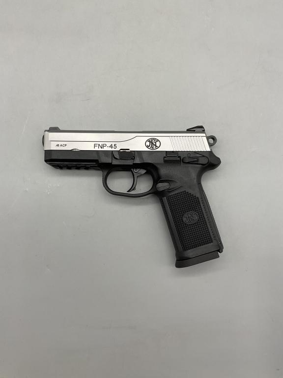 FHN, FNP-45, 45cal, Pistol, 2 Extra Mags and
