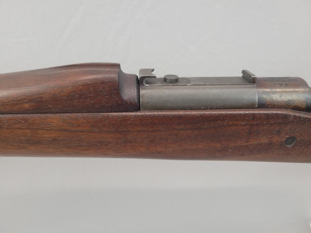 Springfield M1903 Springfield manufactured M1903 rifle, chambered in 30-06, wooden stock and blued b