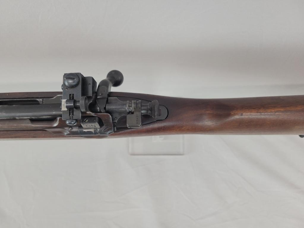 Springfield M1903 Springfield manufactured M1903 rifle, chambered in 30-06, wooden stock and blued b