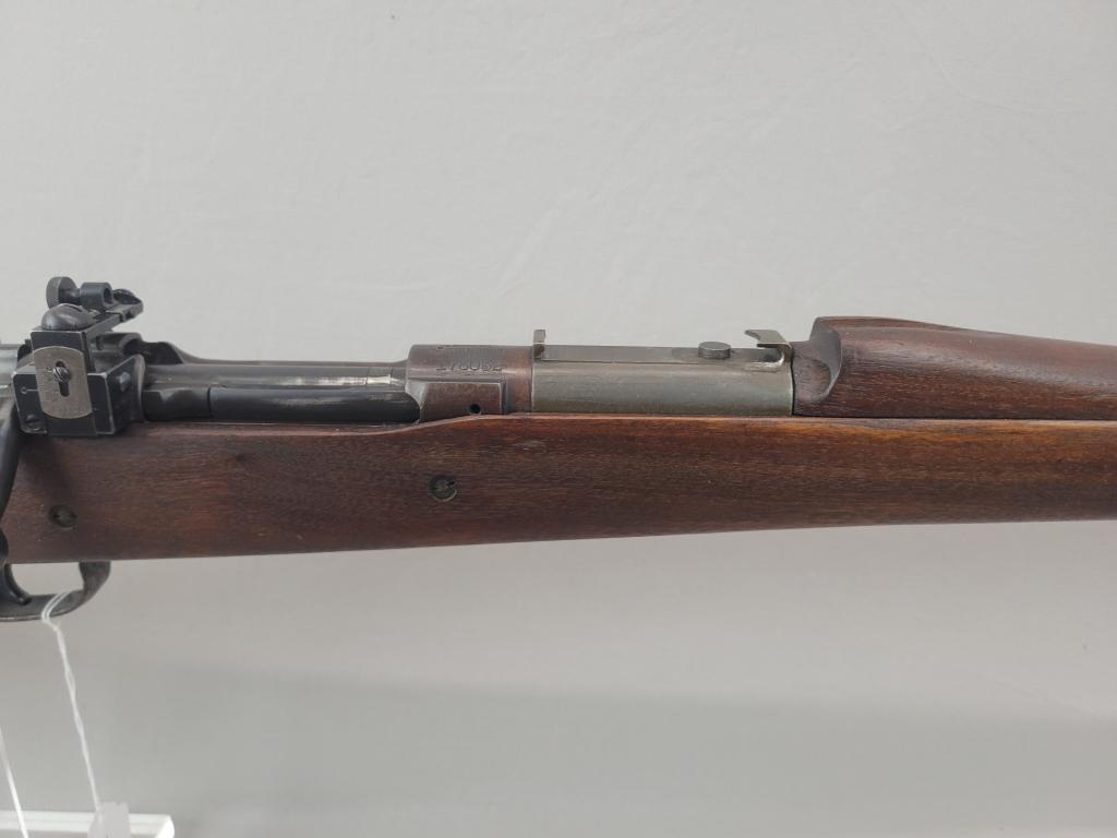 Springfield M1903 Springfield manufactured M1903 rifle, chambered in 30-06, wooden stock and blued b