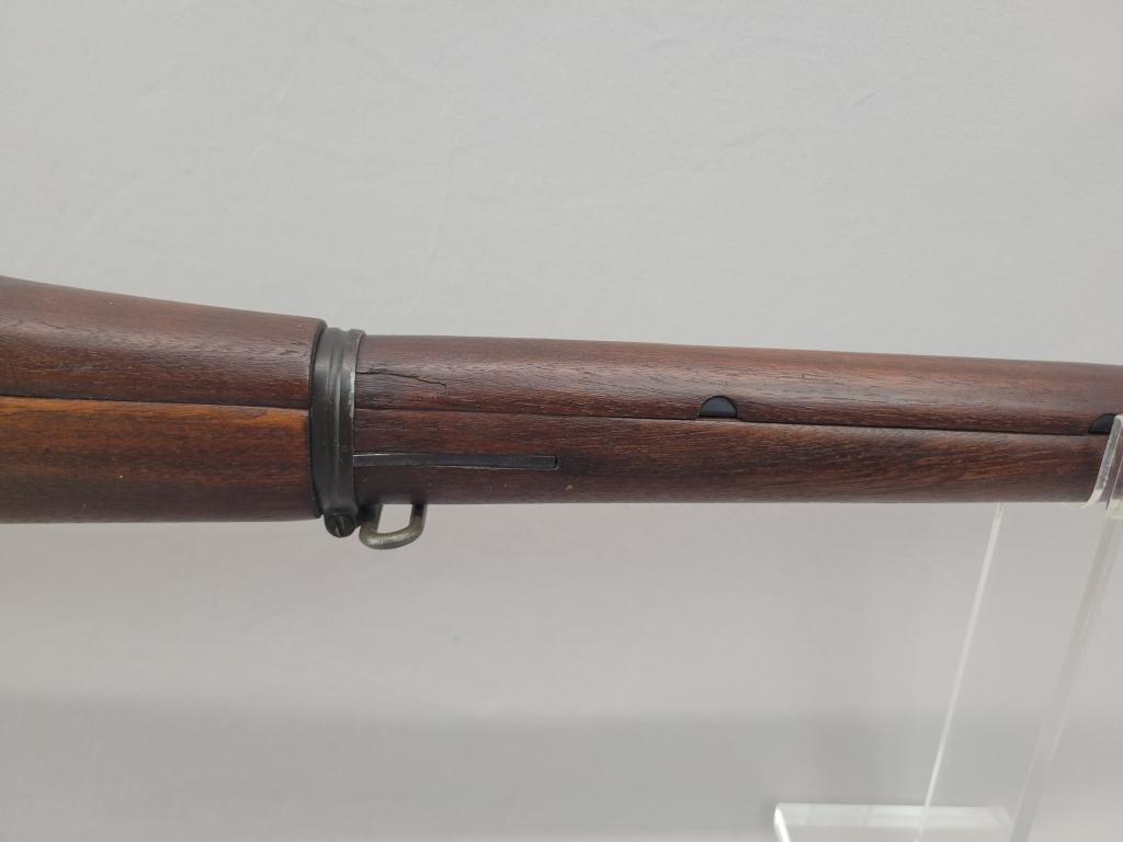 Springfield M1903 Springfield manufactured M1903 rifle, chambered in 30-06, wooden stock and blued b