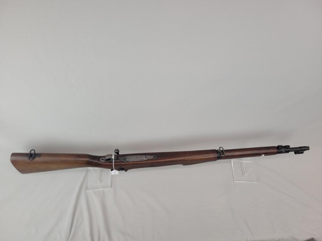 Springfield M1903 Springfield manufactured M1903 rifle, chambered in 30-06, wooden stock and blued b
