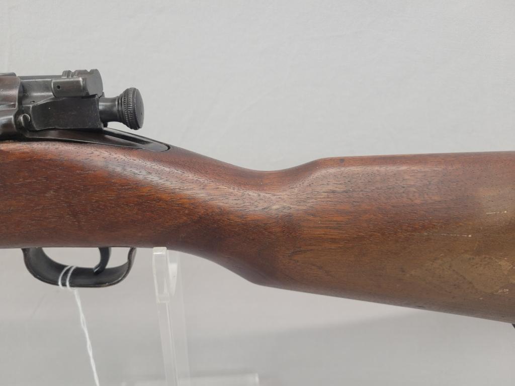 Springfield M1903 Springfield manufactured M1903 rifle, chambered in 30-06, wooden stock and blued b