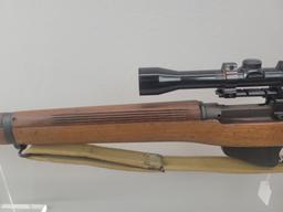 Enfield Rifle Enfield rifle, unknown manufacturer, chambered in .303. Wooden stock and blued barrel